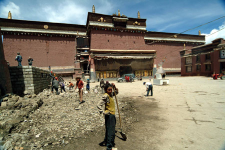 DSCF0011-1 Tibet, Kloster Sakya